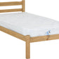 Panama 3' Bed - Natural Wax