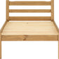 Panama 3' Bed - Natural Wax