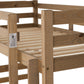 Panama 3' Bunk Bed - Natural Wax