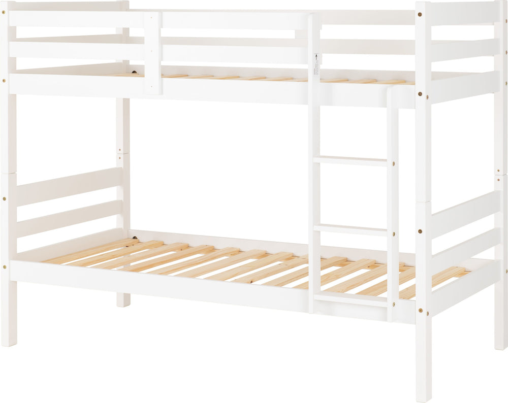 Panama 3' Bunk Bed - WHITE
