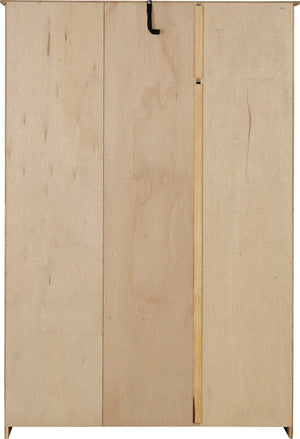 Panama 3 Door Wardrobe - NATURAL WAX