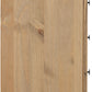 Panama 3 Drawer Bedside - Natural Wax