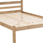 Panama 4'6" Bed - Natural Wax