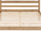 Panama 4'6" Bed - Natural Wax