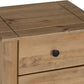 Panama 5 Drawer Chest - Natural Wax