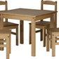 Panama Dining Set - NATURAL WAX