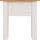 Panama Lamp Table - White/Natural Wax