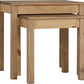 Panama Nest of 2 Tables - Natural Wax