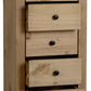 Panama 5 Drawer Chest - Natural Wax