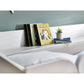 Parsec 90cm Single White Bunk Bed