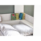 Parsec 90cm Single White Bunk Bed