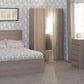 Paris 1 Drawer Bedside - Smoked Ash Effect
