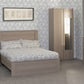 Paris 1 Drawer Bedside - Smoked Ash Effect