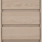 Paris 5 Drawer Chest - Smoked Ash Effect