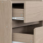 Paris 5 Drawer Chest - Smoked Ash Effect