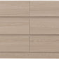 Paris 6 Drawer Chest - Smoked Ash Effect