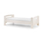 Pluto 90cm Single White Convertible Low to Midsleeper Bed