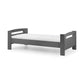 Pluto 90cm Single Anthracite Black Convertible Low to Midsleeper Bed