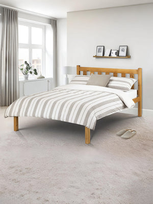 Poppy 135cm Double Solid Pine Bed