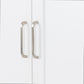 Portland 2 Door Wardrobe - White/Oak Effect