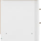 Portland 2 Drawer Bedside - White/Oak Effect