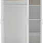 Portland 3 Door Wardrobe - White/Oak Effect