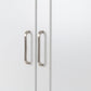 Portland 3 Door Wardrobe - White/Oak Effect