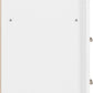 Portland 5 Drawer Narrow Chest - White/Oak Effect