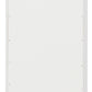 Portland 5 Drawer Narrow Chest - White/Oak Effect