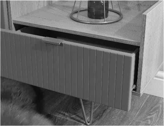 Pixel Media Console Unit Legs