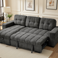 Palermo Universal Corner Sofabed Grey