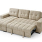 Palermo Universal Corner Sofabed Beige