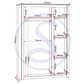 Panama 3 Door Wardrobe - Natural Wax