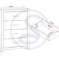 Portland 4 Drawer Chest - White/Oak Effect