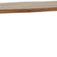 Quebec Wave Edge Coffee Table - MEDIUM OAK EFFECT