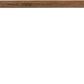Quebec Wave Edge Coffee Table - Medium Oak Effect/Black