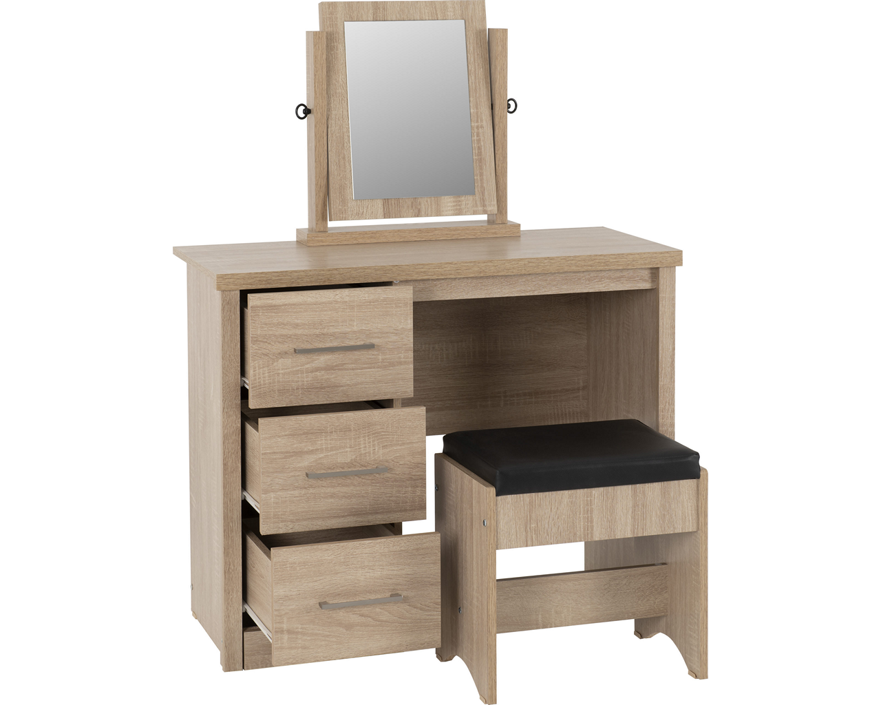 Lisbon Dressing Table Set and Mirror