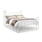 Rebecca 90cm Single White Metal Bed