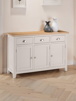 Richmond Sideboard - Elephant Grey/Pale Oak