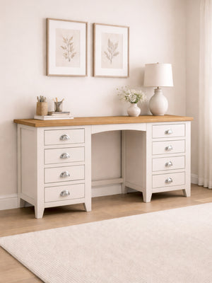 Richmond Twin Pedestal Dressing Table