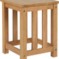 Richmond Foldaway Dining Set (4 Stools) - OAK VARNISH