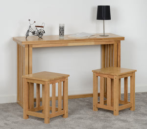 Richmond Stool (Box of 2) - Oak Varnish