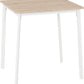 Riley Small Dining Set - White/Light Oak Effect Veneer