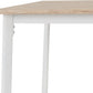 Riley Small Dining Set - White/Light Oak Effect Veneer