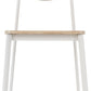 Riley Small Dining Set - White/Light Oak Effect Veneer
