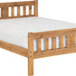 Rio 4'6" Bed - DISTRESSED WAXED PINE