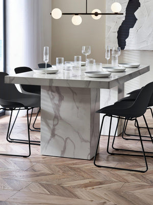 Rome Dining Table - White