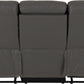 Roma 3+2 Recliner Suite - GREY PU