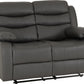 Roma 3+2 Recliner Suite - Grey Faux Leather