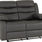 Roma 3+2 Recliner Suite - GREY PU